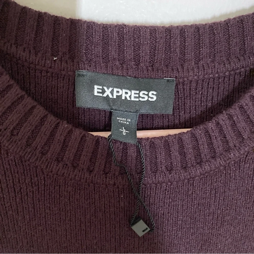 Express knit sweater with balloon/bubble sleeves - Picture 5 of 9